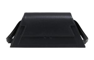 Сумка через плечо из телячьей кожи женская черная MARNI