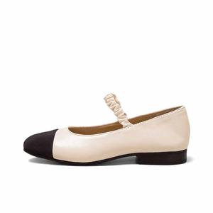 SHOEMAKER QUEEN Белые женские балетки Мэри Джейн, цвет White