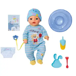 Детская кукла Baby Born Little Boy doll, синий
