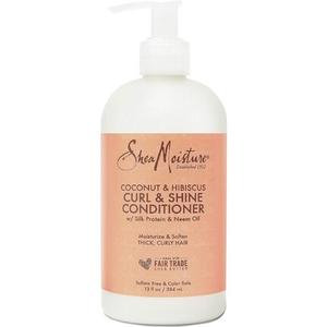 Кондиционер для локонов и блеска с кокосом и гибискусом, 384 мл, Shea Moisture