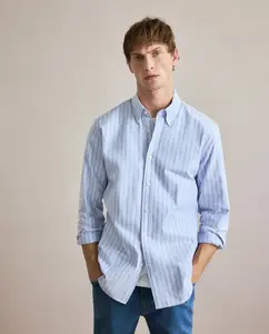 Мужская спортивная рубашка с длинным рукавом Emidio Tucci, темно-синий