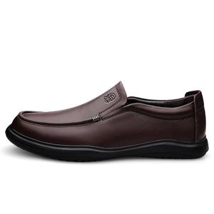 LAORENTOU Мужские повседневные туфли мужские низкие черно-коричневые коричневые, цвет Brown