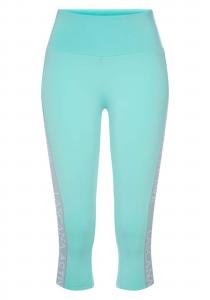 LASCANA ACTIVE Узкие спортивные штаны в цвете Aqua