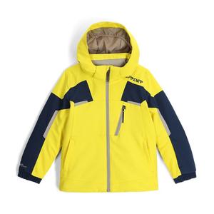 Утепленная лыжная куртка Spyder Leader (для мальчиков) - зима 2024 года, Acid Yellow