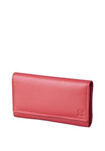 Кошелек LARGE Lakeland Leather, красный