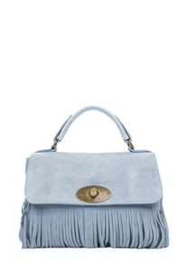 Сумка ESTRO MAŁA Z FRĘDZLAMI, Blue