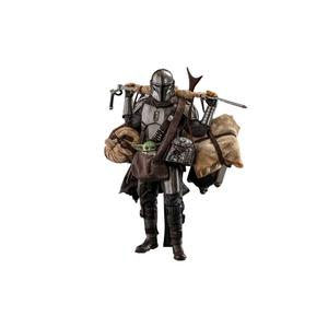 Фигурки Звездные войны Персонажи Мандалорец, 2 сезон, Мандалорец и Грогу, deluxe версия Hot Toys