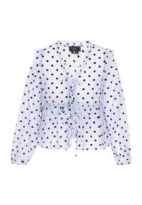 Блуза faina Fashion Look, светло-синий