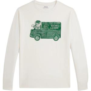 Футболка fw25 детская Ralph Lauren, Ecru