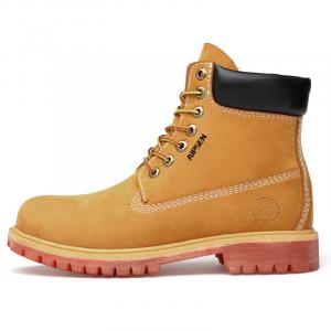 AIPSEN Короткие ботинки Martin унисекс, желтые