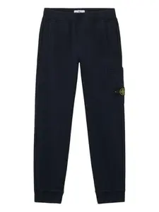 Спортивные брюки с нашивкой Compass Stone Island Junior, синий