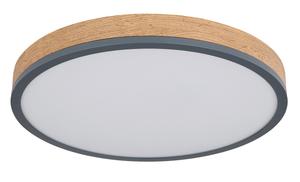 Светодиодный потолочный светильник Novel, антрацит/опал