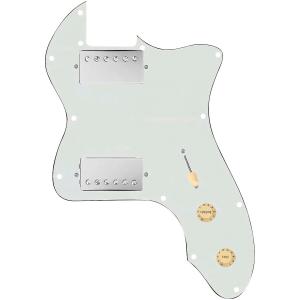920d Custom 72 Thinline Tele Loaded Pickguard с никелевыми хамбакерами Smoothie и состаренными белыми ручками из пергамента