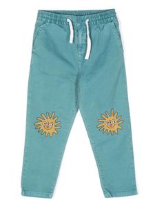 Stella McCartney Kids джинсы с графическим принтом, синий