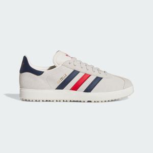 Кроссовки Adidas Gazelle Spikeless Golf Shoes, цвет Alumina/Night Indigo/Better Scarlet