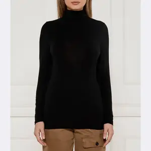 Водолазка Abdaly стандартного кроя с добавлением кашемира Pinko, черный