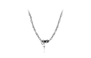 Титановая стальная цепь унисекс Inkopper, черный