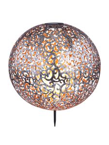 Globo lighting Солнечный светильник "SOLAR LIGHT METAL SILVER COLOR, 1XLED" серебристого цвета