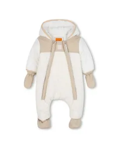 Детский комбинезон с длинными рукавами Timberland, светло-бежевый