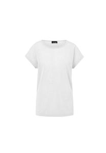 Короткий размер: рубашка из льняной ткани Goldner, белый