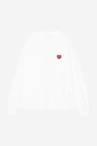 Женский лонгслив с нашивкой «Сердце» Carhartt, мультиколор