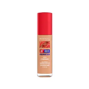 Составляют основу Lasting Finish Foundation 35H Rimmel London, цвет golden beige