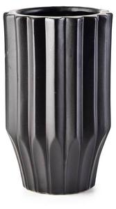Декоративная ваза Mondex YVONNE, 12x20x12 см, черный
