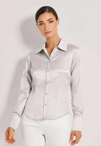 Блуза MADELEINE Button-down blouse, Pearl White/White