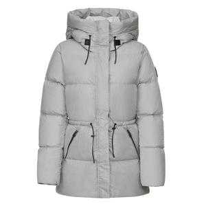Пуховик женский серый Mackage