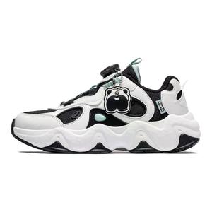 Скользоустойчивые износостойкие низкие детские повседневные кроссовки для подростков Antakids, черный/слоновая кость