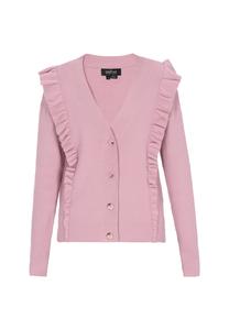 Usha BLACK LABEL Кардиган из трикотажа в розовом цвете