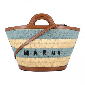 MARNI Сумка-шоппер с вышитым логотипом