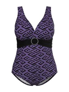 Купальник Ulla Popken, фиолетовый