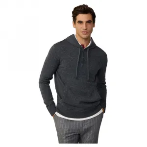 Вязаный худи Hackett Heritage, серый