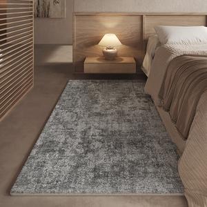 Budis Ковер 140х200 см из искусственной шерсти, французский винтажный стиль, утепленный, влагозащитный, для спальни, детской, гостиной