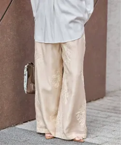 Прозрачные кружевные многослойные брюки Journal Standard, цвет Beige