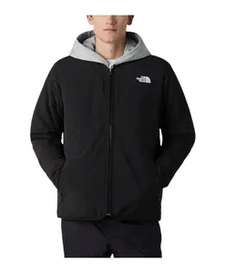 Пиджак на молнии, с длинными рукавами и передними карманами. The North Face, черный