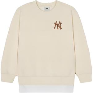 Базовый свитшот cream для детей 3-7 лет MLB KIDS, кремовый