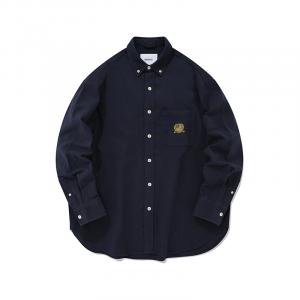 COVERNAT Рубашка унисекс синяя