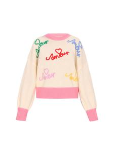 Женский свитер белого цвета myMo