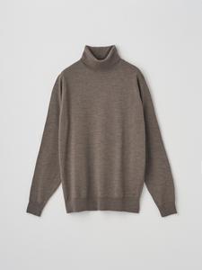 Вязаный пуловер с высоким воротником и длинными рукавами | A4789 | 24G СОВРЕМЕННЫЙ КРОЙ