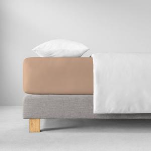 Простыня Estella трикотажная 200х200см, цвет карамель