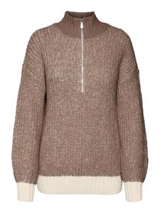 Водолазка VERO MODA Sweater CHIARA, коричневый
