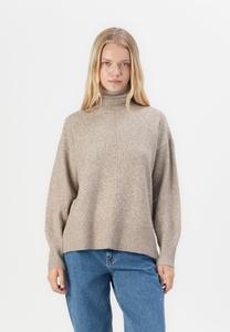 Джемпер Vero Moda VMDOFFY ROLL NECK, Sepia Tint/Mottled Light Pink