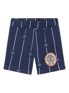 Спортивные шорты в полоску Roberto Cavalli, синий