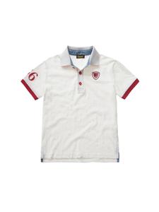 Рубашка polo in cotone bambino Blauer, белый