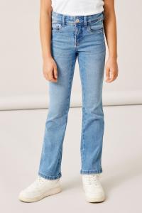 Расклешенные джинсы для девочек с регулируемой талией Name It, синий