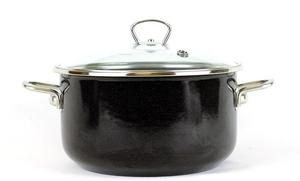 БЕЛИС/СФИНКС эмалированная кастрюля со стеклом. СФИНКС ПРЕМИУМ 18см, 2,2л Belis