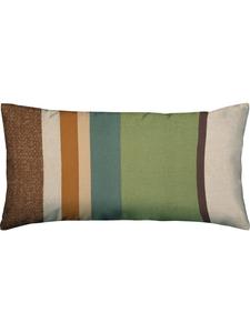 Наволочка из тонкой фланели коричнево-зеленого цвета Erwin Müller, 40 x 80 см
