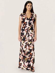 Платье SLCinna Liva с V-образным вырезом и цветочным принтом Soaked In Luxury